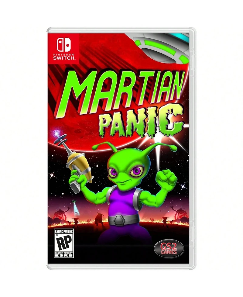 GS2 Games Martian Panic for Nintendo Switch