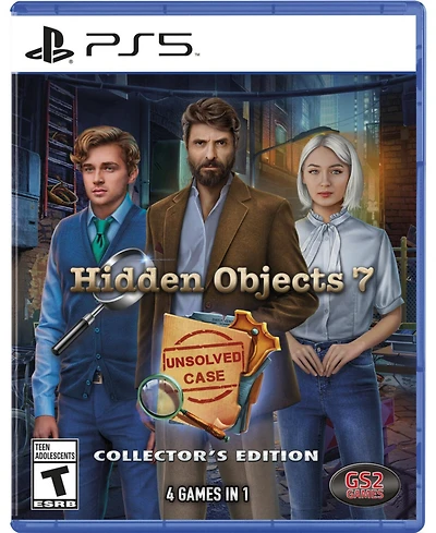 GS2 Games Hidden Objects 7: Unsolved Case Collector's Edition for Playstation 5