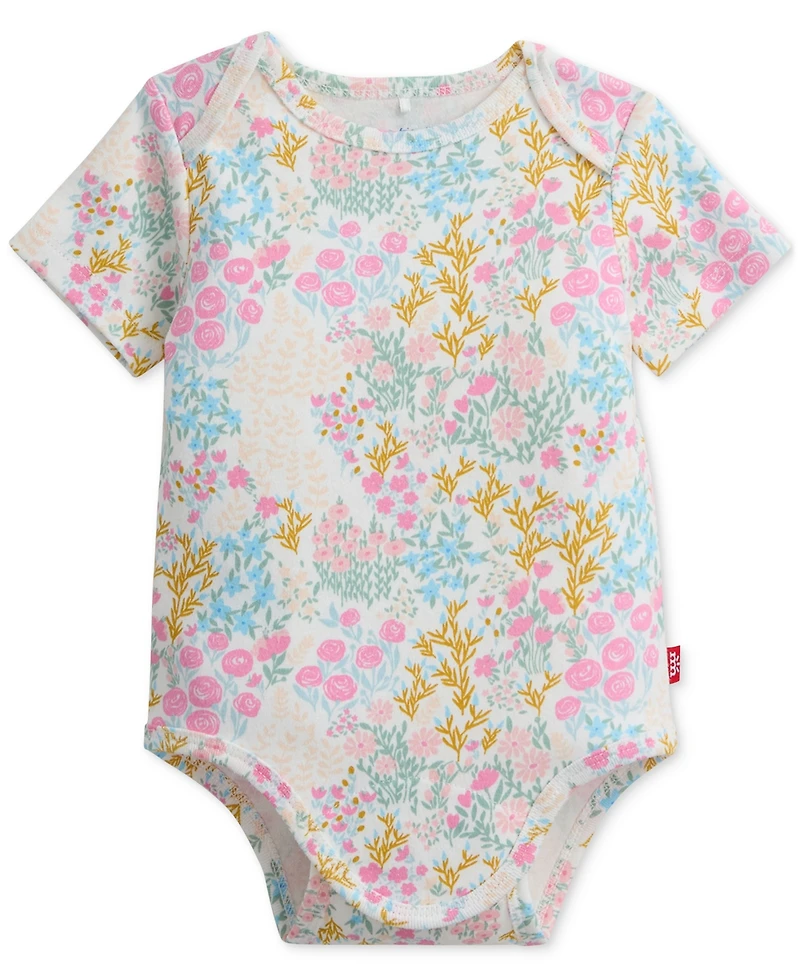 Magnetic Me Baby Cotton Bodysuits, 3 Pack