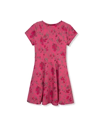 H by Habitual Big Girls Floral Scuba Knit Dress
