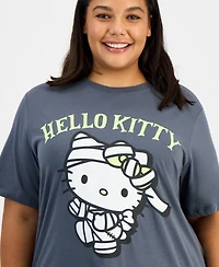 Grayson Threads, the Label Trendy Plus Hello Kitty Mummy Glow Dark T-Shirt
