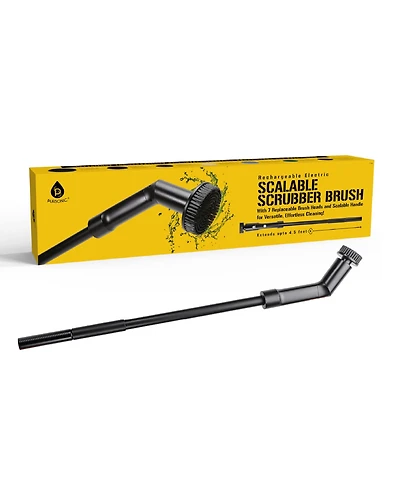 Pursonic Rechargeable Electric Scalable Scrubber Brush Reach New Heights in Cleaning