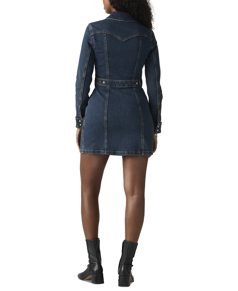 Levi's Women's Retro Denim Bodycon Mini Dress