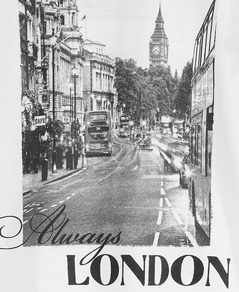 On 34th Women's London Graphic T-Shirt, Macy's Exclusive