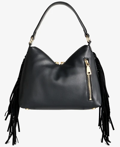 I.n.c. International Concepts Tayviss Fringe Shoulder Bag, Exclusively at Macy's
