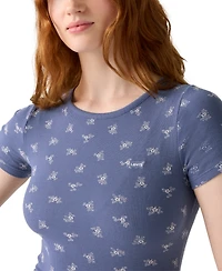 Levi's Women's Hayes Slim-Fit Short-Sleeve Crewneck T-Shirt