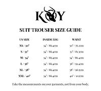 Koy Clothing Men's Linen Wool Silk Blend Trousers
