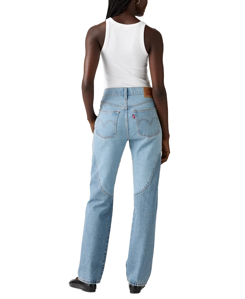Levi's Women's Cotton 501 Original Chaps Jeans