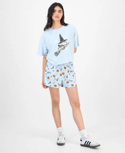 Love Tribe Juniors Witchy Woodstock T Shirt Shorts