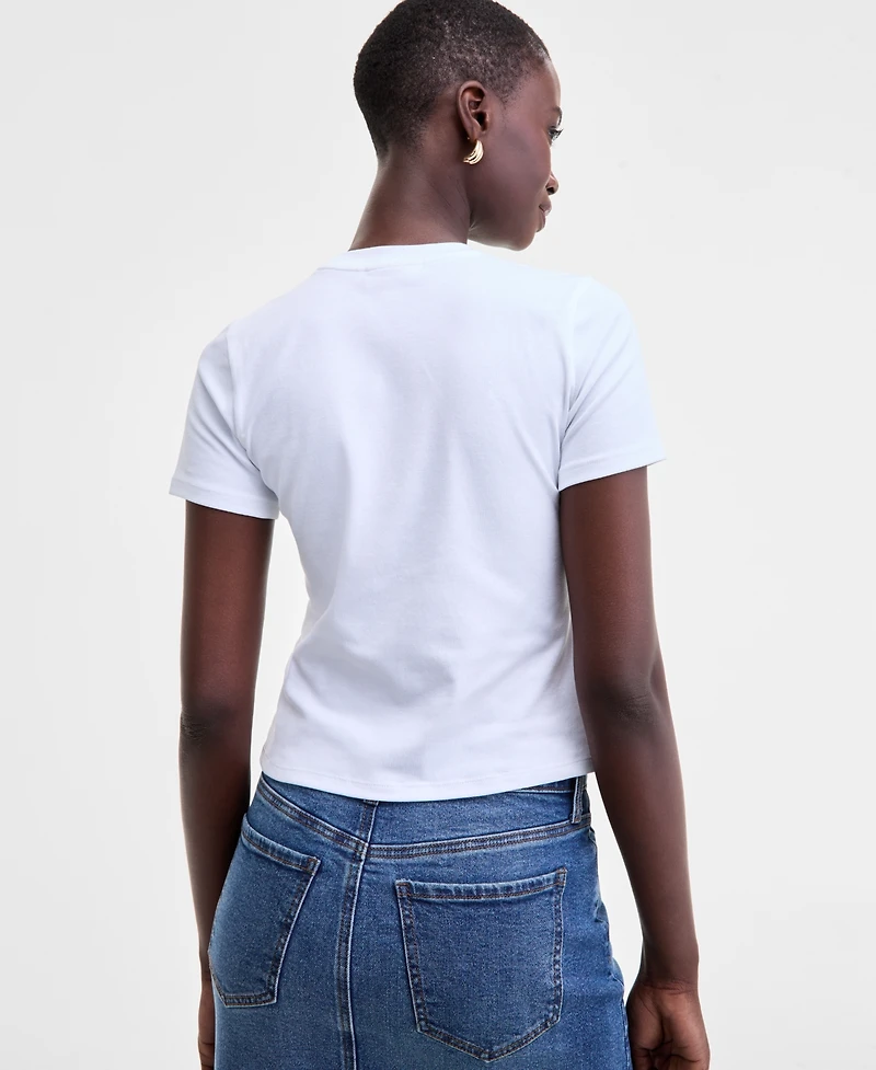 On 34th Women's Meet And Greet Short-Sleeve T-Shirt, Macy's Exclusive