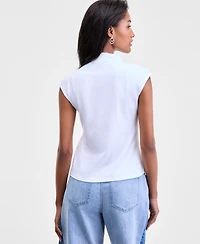 On 34th Women's Funnel Neck Sleeveless T-Shirt, Macy's Exclusive
