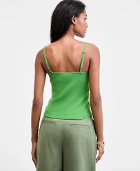 On 34th Women's Striped V-Neck Tank, Macy's Exclusive