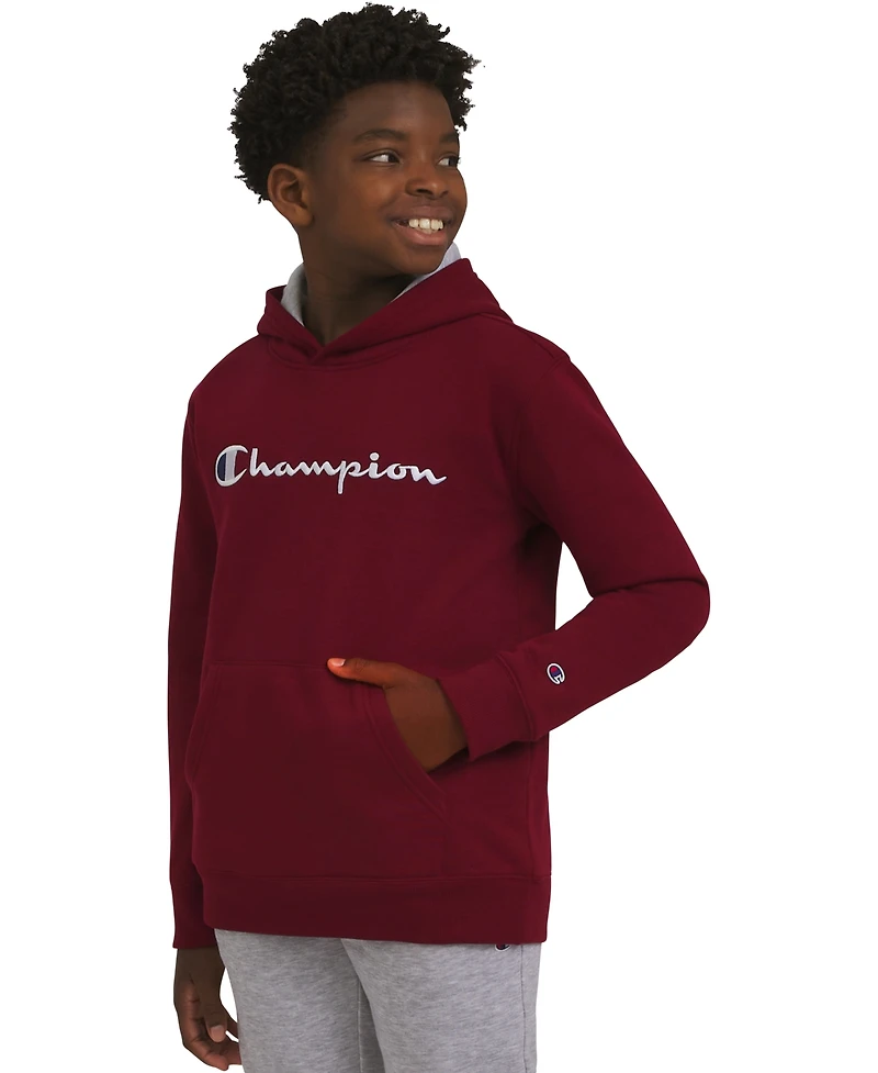 Champion Big Boys Signature Pullover Hoodie