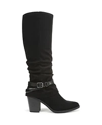 Blowfish Malibu Women's Carey Zip Block Heel Tall Boots