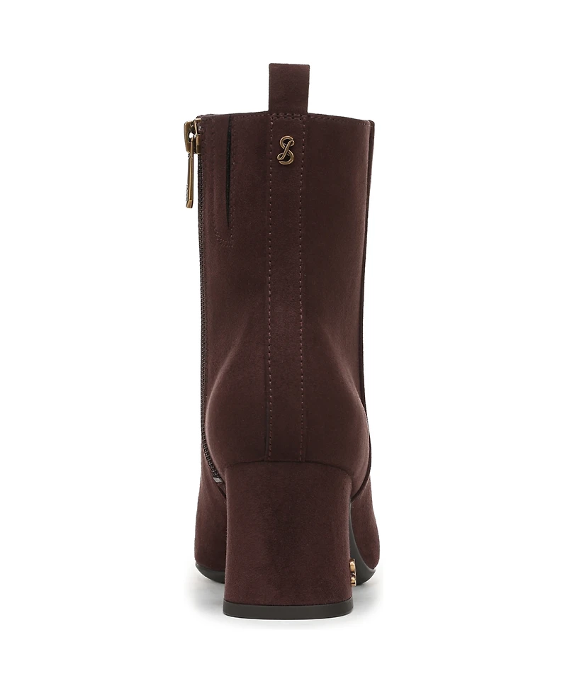 Sam and Libby Women's Yvonne Square Toe Booties