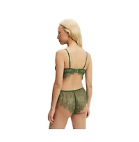 Cotton On Women's Eyelash Lace Underwire Bra