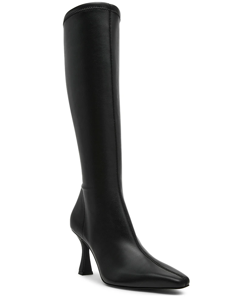 Steve Madden Women's Flute Wide-Calf Knee-High Dress Boots
