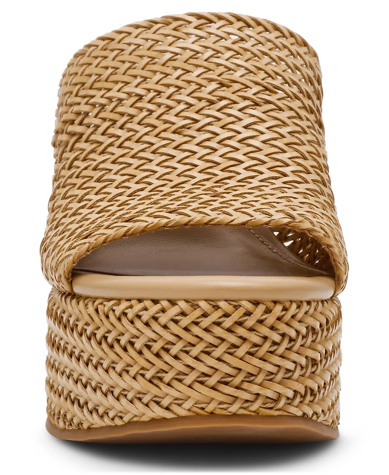 Steve Madden Women's Cassi Platform Wedge Slides