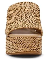 Steve Madden Women's Cassi Platform Wedge Slides
