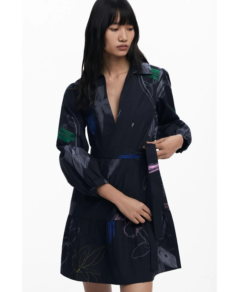 Desigual Women's Short shirt dress