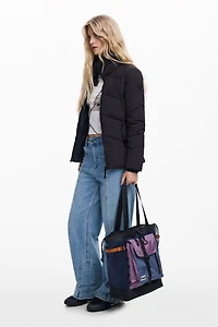 Desigual Women's Large nylon tote backpack