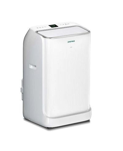 Zafro 16,000 Btu Portable Ac, Ultra Quiet 42dB, Dual Hose, App & Remote Control, Drain-Free, 24H Timer, Fan & Dehumidifier Modes for Rooms