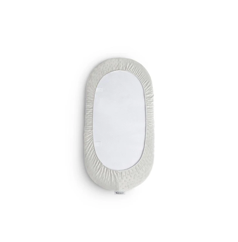 Graco Premium Oval Contoured Changing Pad with Bonus Cover and Water