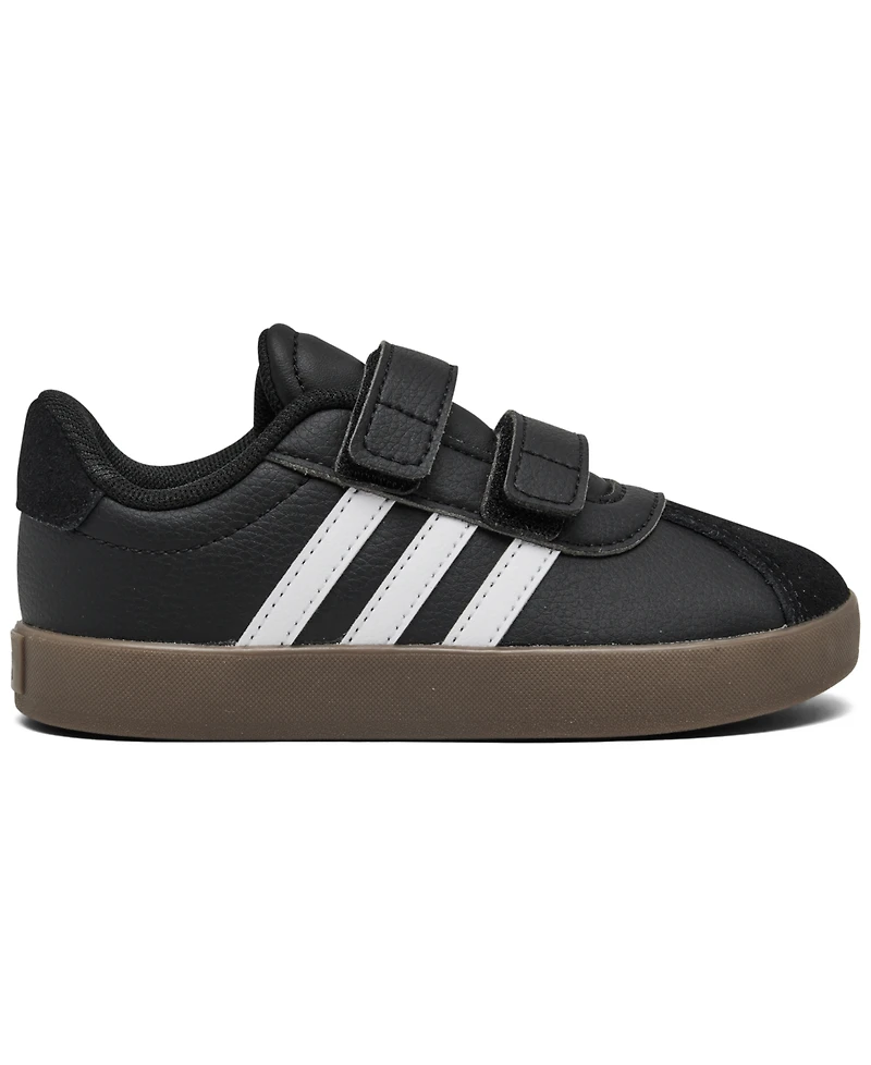 adidas Toddler Kids Vl Court 3.0 Fastening Strap Casual Sneakers from Finish Line