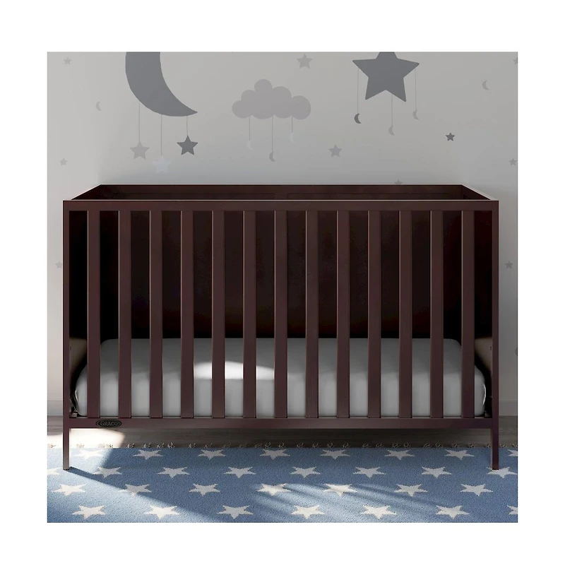 Graco Theo 3-in-1 Convertible Crib - Espresso