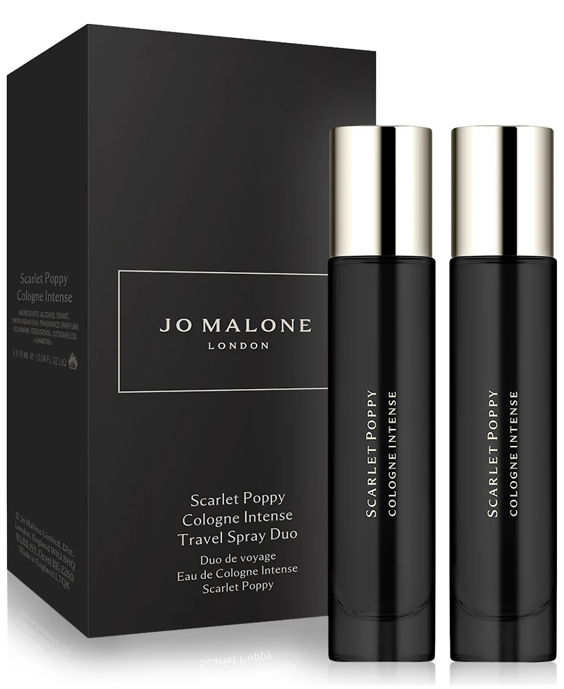 Jo Malone London 2-Pc. Scarlet Poppy Cologne Intense Travel Spray Set