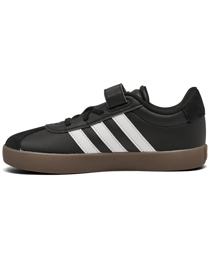 adidas Little Kids Vl Court 3.0 Fastening Strap Casual Sneakers from Finish Line