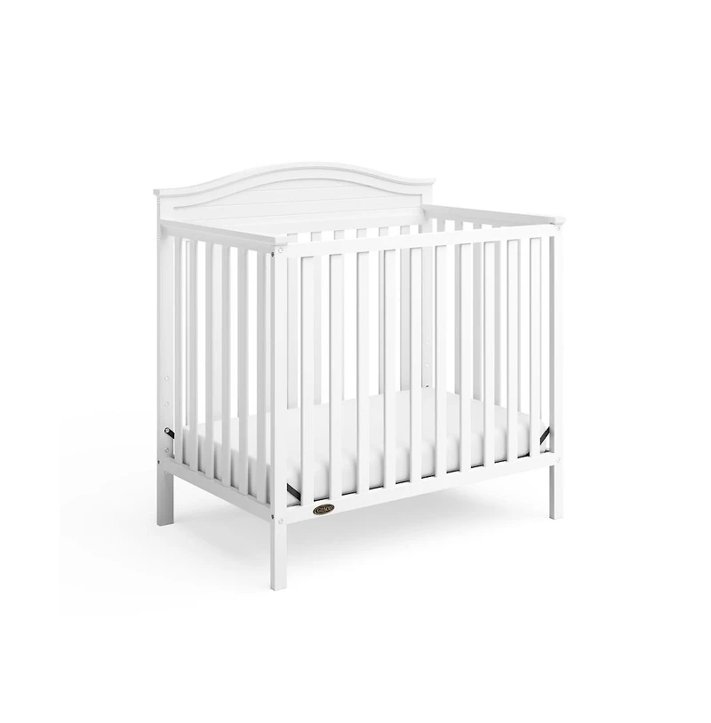 Graco Stella 4-in-1 Convertible Mini Crib with Bonus Mattress