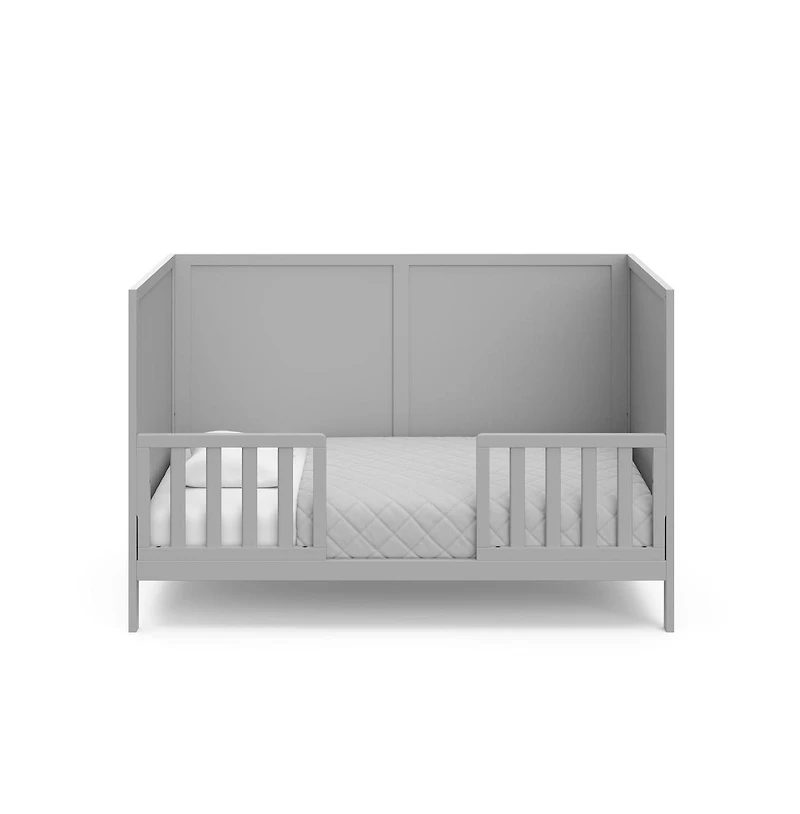 Graco Theo 3-in-1 Convertible Crib - Pebble Gray