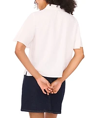Vince Camuto Women's Flutter-Sleeve Blouse