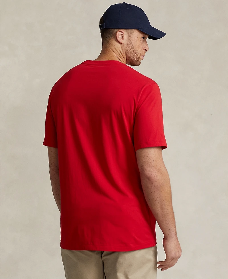Polo Ralph Lauren Men's Big & Tall Crew-Neck Pocket T-Shirt