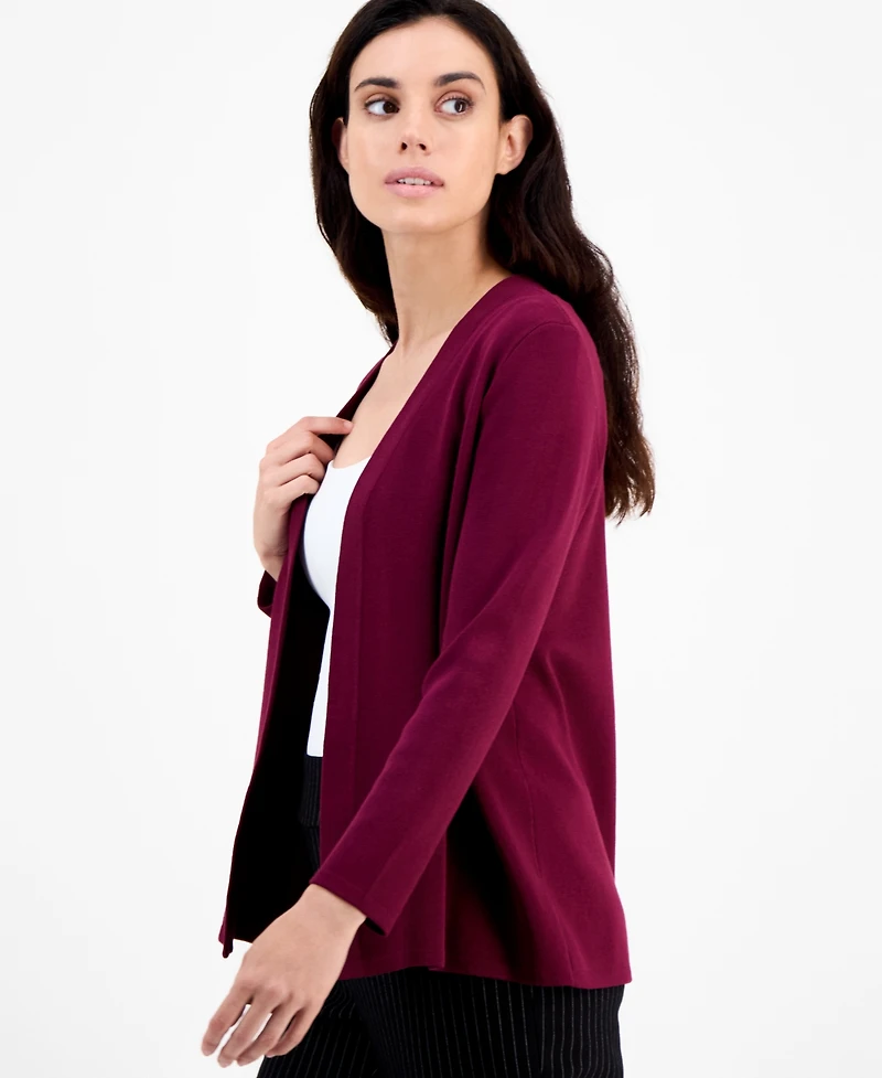 Ak Anne Klein Petite Newport Cardigan Sweater
