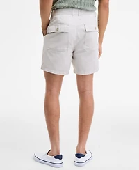 Sun + Stone Men's Peter Regular-Fit 6" Cotton Field Shorts, Macy's Exclusive