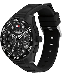 Tommy Hilfiger Men's Chronograph Silicone Strap Watch