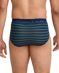Jockey Men's Cotton-Stretch Briefs, Pack of 3