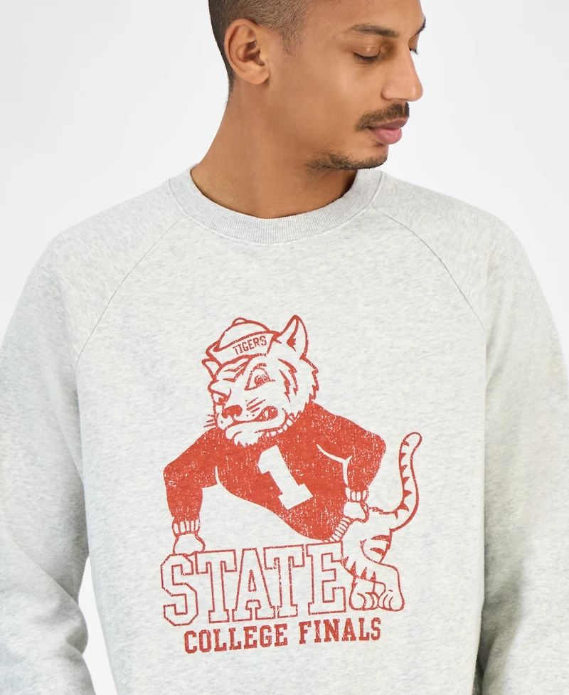 Sun + Stone Men's College Graphic Sweatshirt, Macy's Exclusive