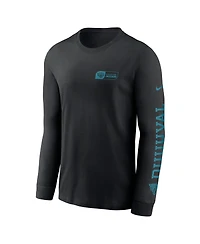 Nike Men's Black Jacksonville Jaguars All Out Long Sleeve T-Shirt