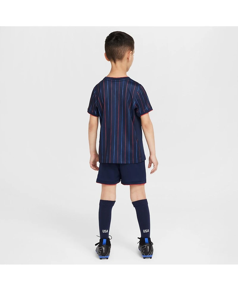 Nike Preschool Navy Uswnt 2025 Away Replica Stadium Kit Set