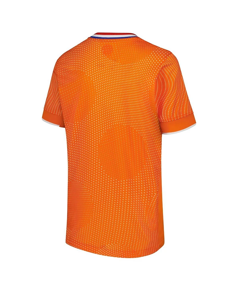 Nike Big Boys and Girls Orange Netherlands Women's National Team 2025/26 Home Replica Jersey