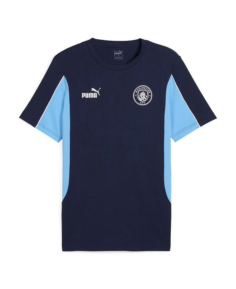 Puma Men's Navy Manchester City FtblARCHIVE T-Shirt