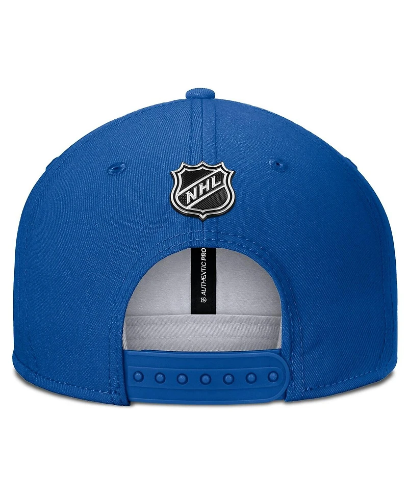 Fanatics Men's Royal New York Islanders Authentic Pro Rink Snapback Hat