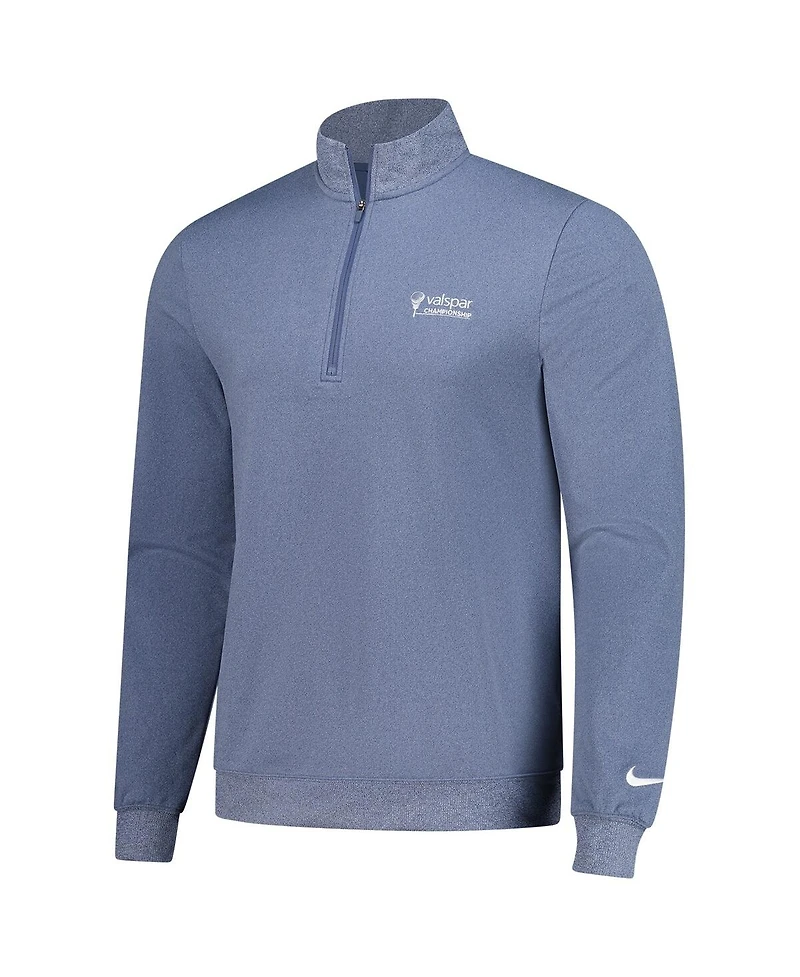 Nike Men's Light Blue Valspar Championship Tour Half-Zip Pullover Sweatshirt