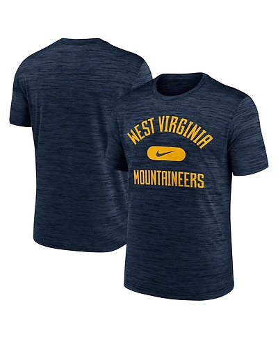 Nike Men's Navy West Virginia Mountaineers Velocity Mascot Performance T-Shirt