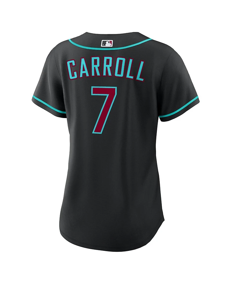 Nike Women's Corbin Carroll Black Arizona Diamondbacks Alternate Replica Jersey