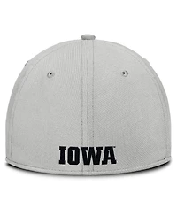 Nike Men's Gray Iowa Hawkeyes Rise Practice Performance Adjustable Hat