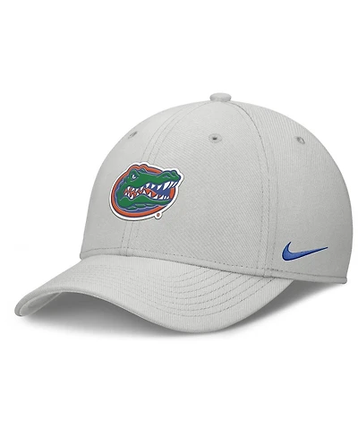 Nike Men's Gray Florida Gators Rise Practice Performance Adjustable Hat
